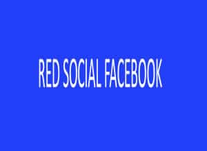 Red social facebook