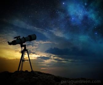 El telescopio sirve para observar cuerpos lejanos del planeta