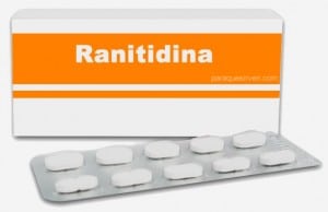 Caja de pastillas de ranitidina