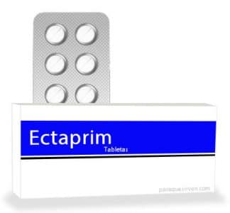 Ectaprim, caja y pastillas